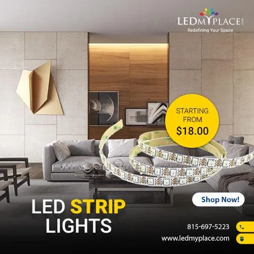 Buy Multipurpose LED Strip Lights From LEDMyplace