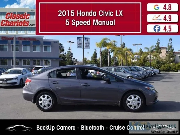 Used 2015 Honda Civic LX for Sale in San Diego - 21379