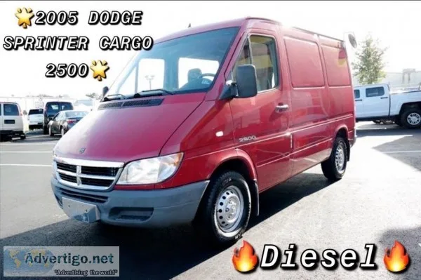 2005 DODGE SPRINTER CARGO 2500DIESELAUTOMATI CNICE AND CLEAN
