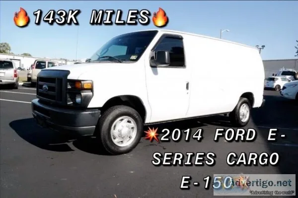 2014 FORD E-SERIES CARGO E-150AUTOMATICRUNS GOODFINANCING AVAILA