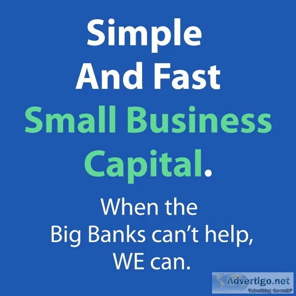 QUICK BUSINESS CAPITAL FROM 1OK-1M