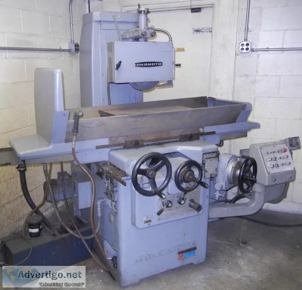 Okamoto 12 x 24 automatic surface grinder