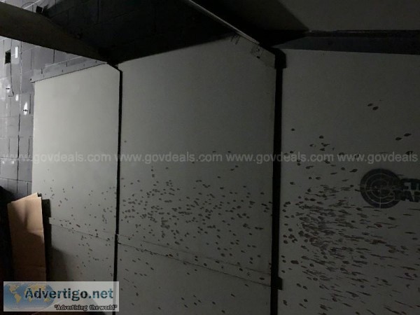 Shooting Range Bullet Trap and Decelerator