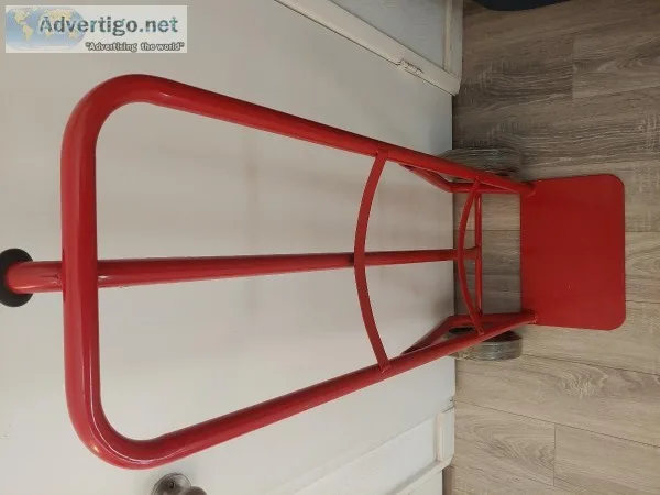 Like new red 4ft heavy duty hand truck 60