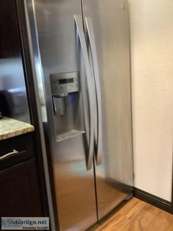 Two doors stainless steel