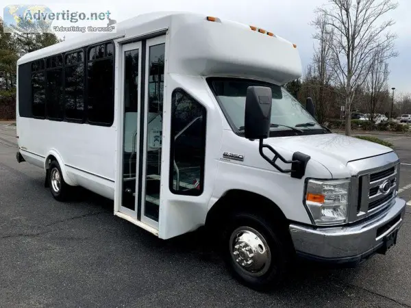 2012 Ford E350 Non-CDL Wheelchair Shuttle Bus For Sale (A5064)