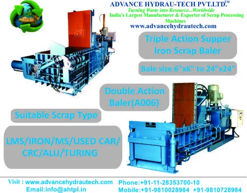 Hydraulic Baling Press Machine Manufacturer