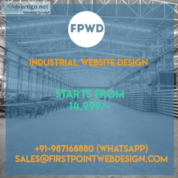 Industrial Website Design Company in Delhi