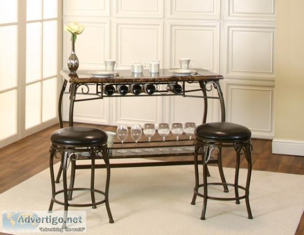 TIFFANY 3 PC. BAR SET