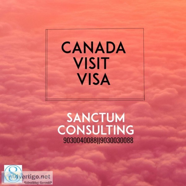 Approach Sanctum for Canada visit Visa