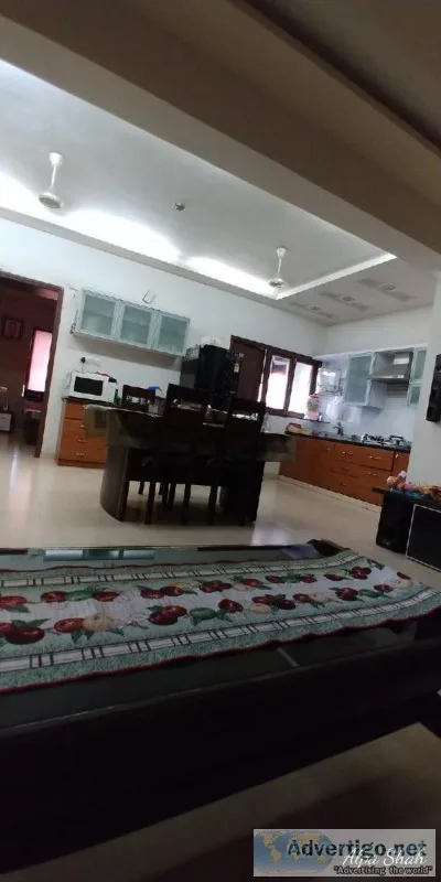 3 BHK furnished flat for the rent in the Ahmedabad
