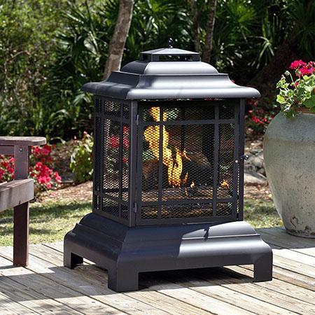 Stay warm and cozy in your backyard