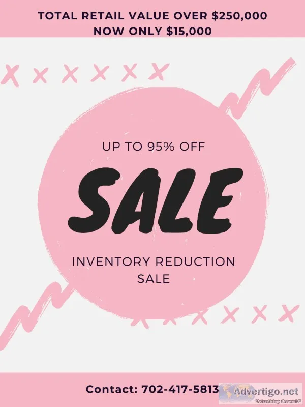 Wedding Inventory Reduction Sale