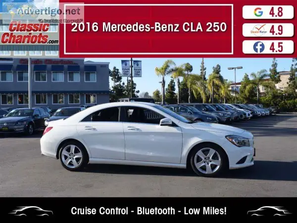 Used 2016 Mercedes-Benz CLA 250 for Sale in San Diego - 21392