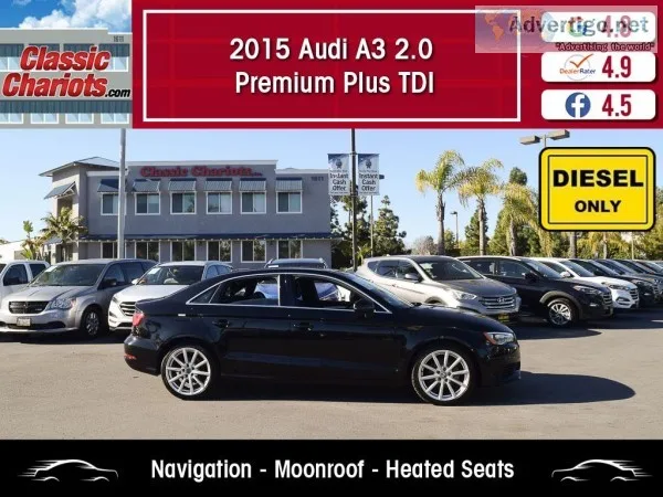 Used 2015 Audi A3 2.0 Premium Plus TDI for Sale in San Diego - 2
