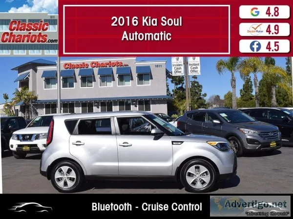 Used 2016 Kia Soul for Sale in San Diego - 21179