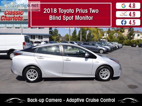 Used 2018 Toyota Prius Two for Sale in San Diego - 21376