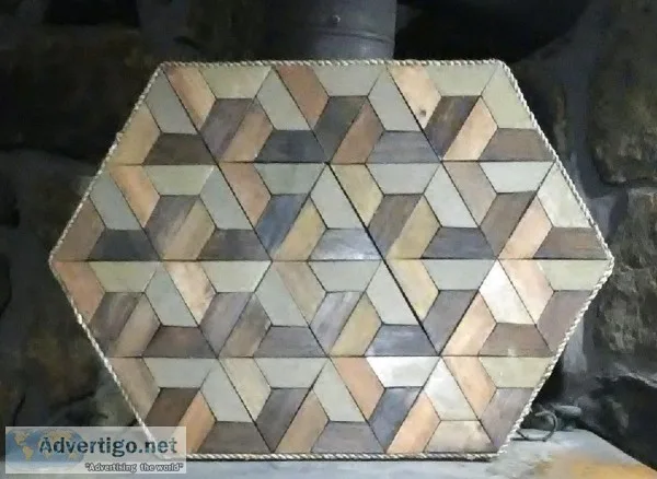 Beautiful handmade rustic artwork