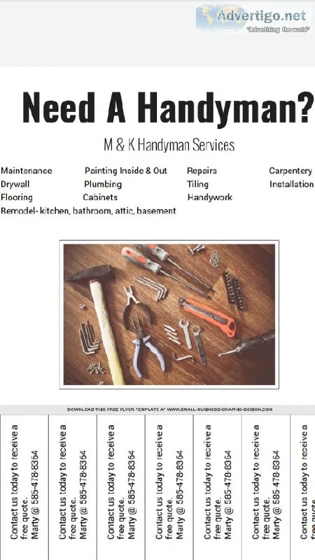 MandK Handyman Services