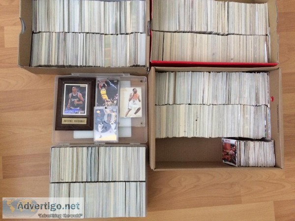 Lot of 1996 and 1997 NBA and MLB Collectible Sports Cards