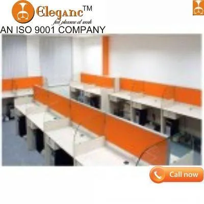 45 mm thick Aluminium Modular partition