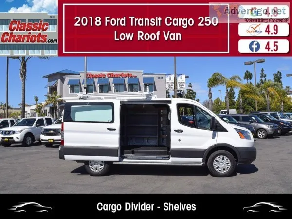 Used 2018 RAM ProMaster 2500 High Roof Cargo Van for Sale in San