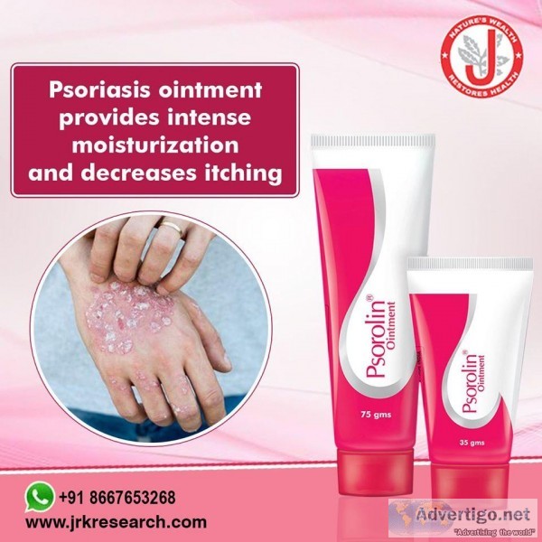 Psorolin Ointment For Psoriasis Treatment