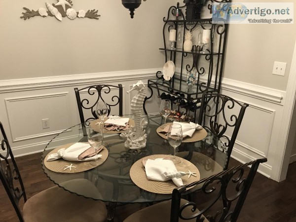 Dining table and wine rack