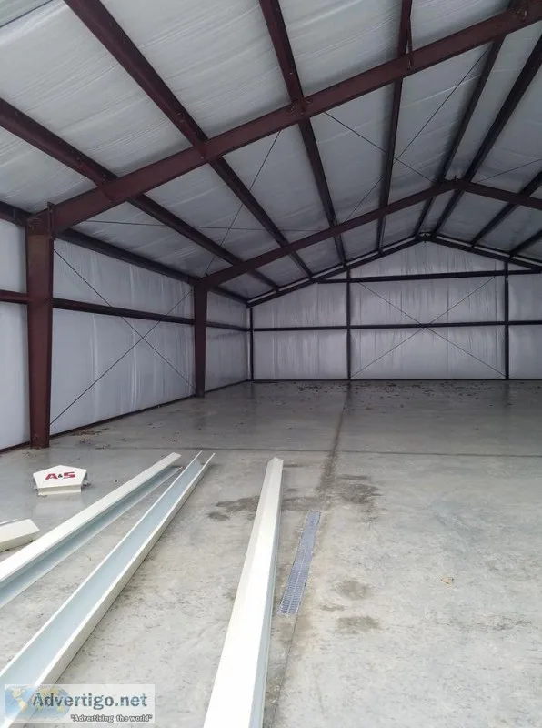 Metal Building Shop 30x60x16