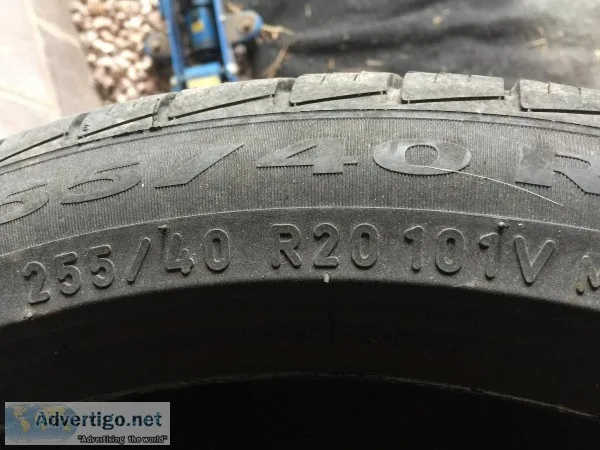 Tires set of four Pirelli Cinturato