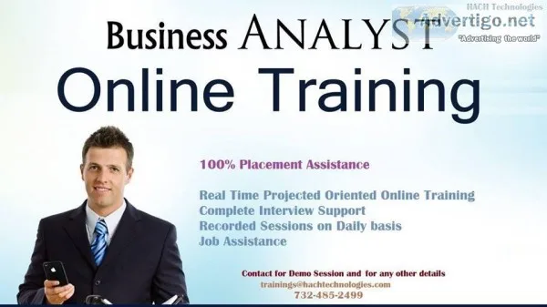 Business Analyst Online Training With Job Assistance