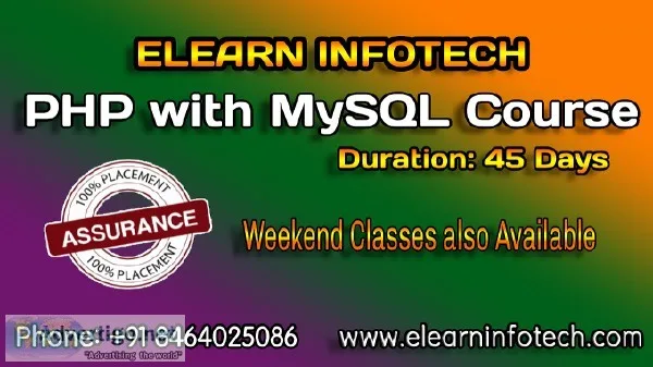 PHP with MySQL Course in Hyderabad with Placement