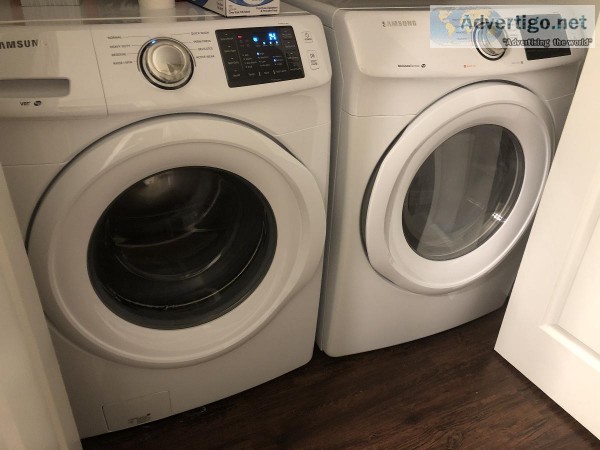 Samsung washer and dryer 1 year old