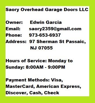 Saory Overhead Garage Doors LLC
