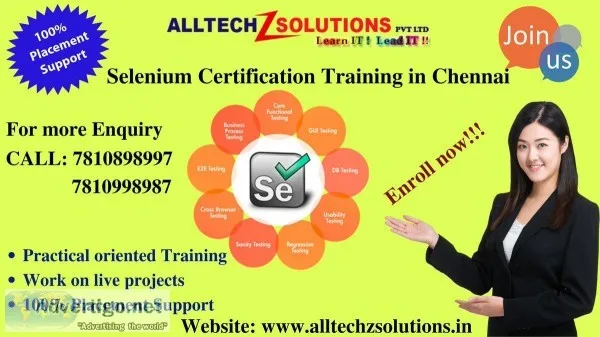 Selenium Training Institutes in Velachery