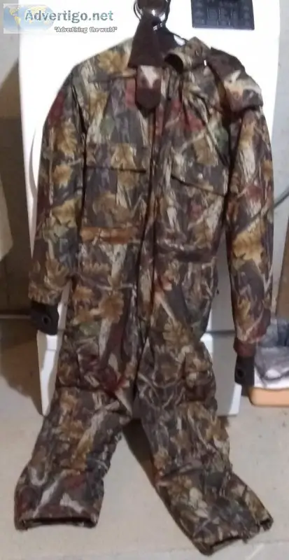 Camouflage Hunting Coveralls