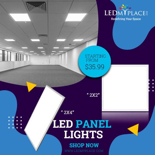 Brighten Up Your Indoor Areas With Easy Installable LED Panel Li
