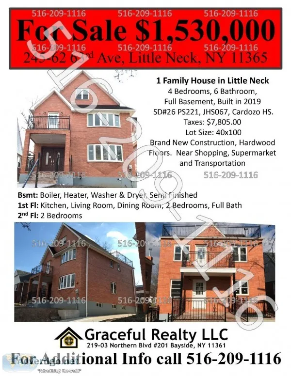 Brand New House in Little Neck