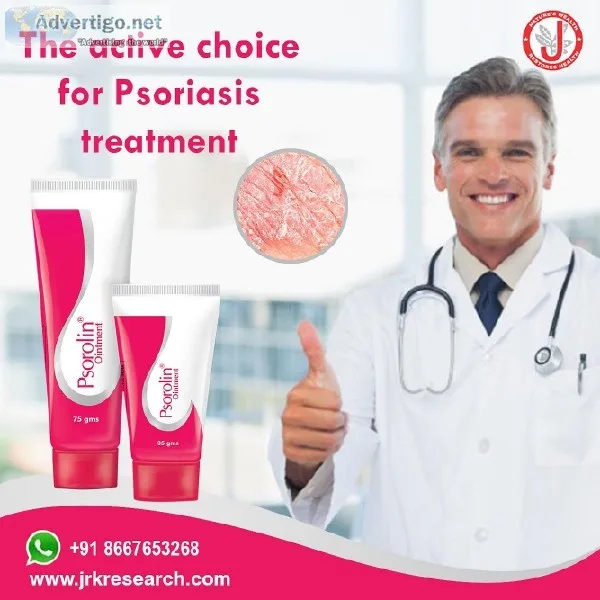Psorolin Ointment For Psoriasis Treatment