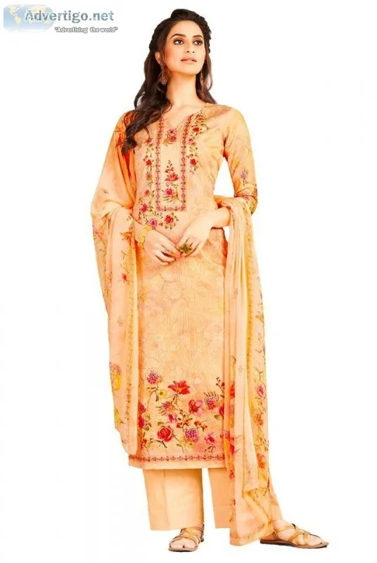 Straight Cut Chudithar Material Collections