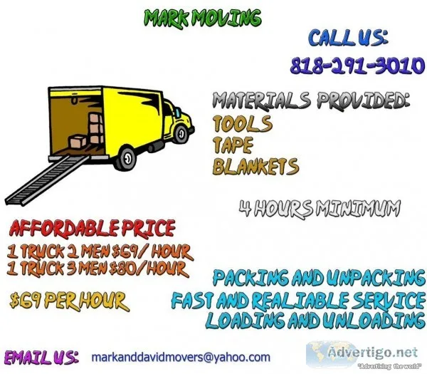 Movers and hauling trash