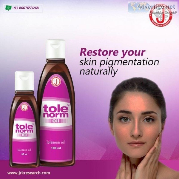 Tolenorm oil for vitiligo treatment