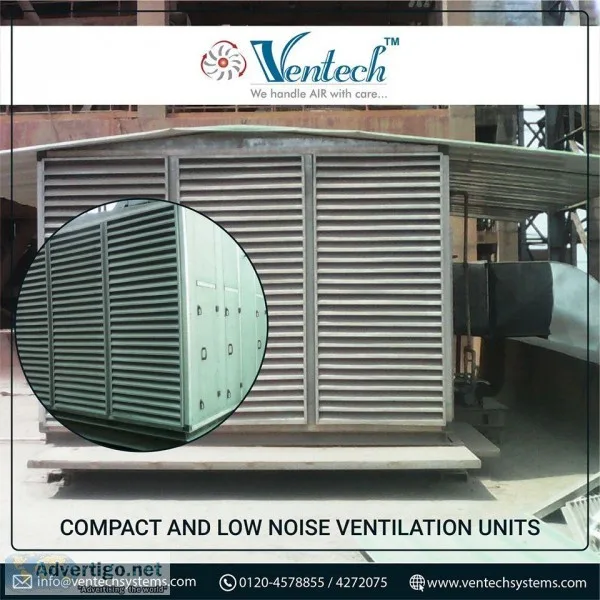 Compact And Low Noise Ventilation Units