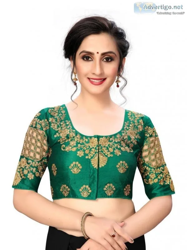 Latest Blouse Patterns Available at Mirraw with Budget Offer Pri