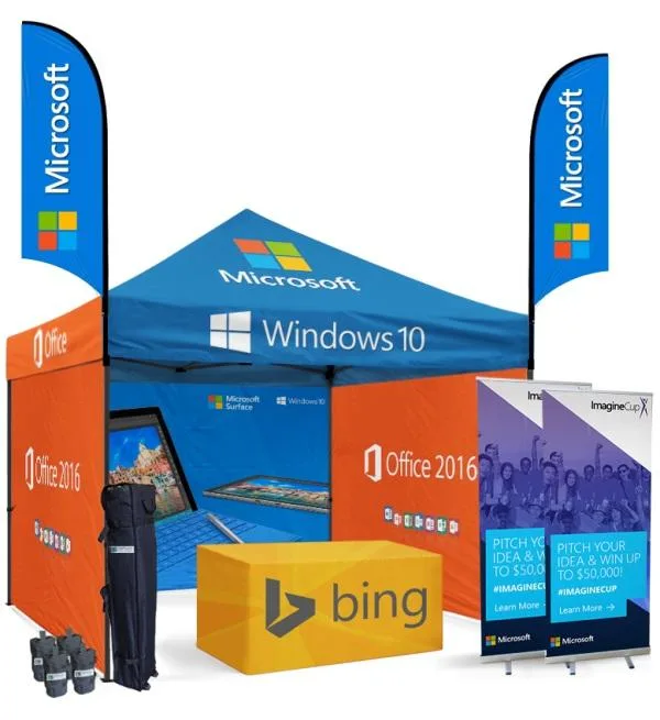 Attractive Branding Surface With Canopy Tents And Custom Tents