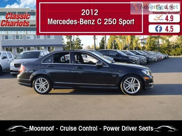 Used 2012 Mercedes-Benz C 250 Sport for Sale in San Diego - 2118