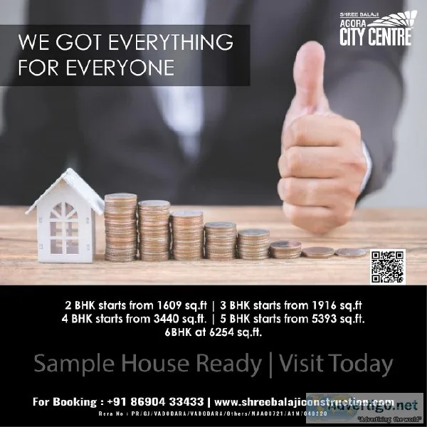 2BHK starts from 1609 sq.ft