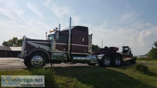 1978 Kenworth W900A standard hood tractor.