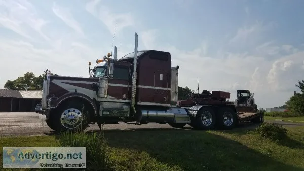 1978 Kenworth W900A standard hood tractor.
