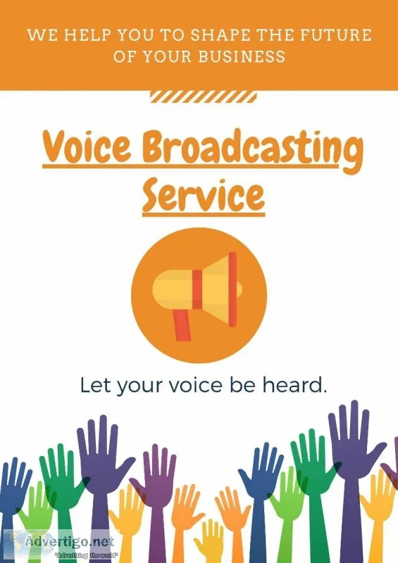 Voice Broadcasting Enhances Your Business Productivity